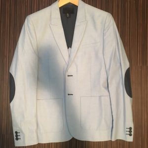 Powder Blue Blazer 36R
